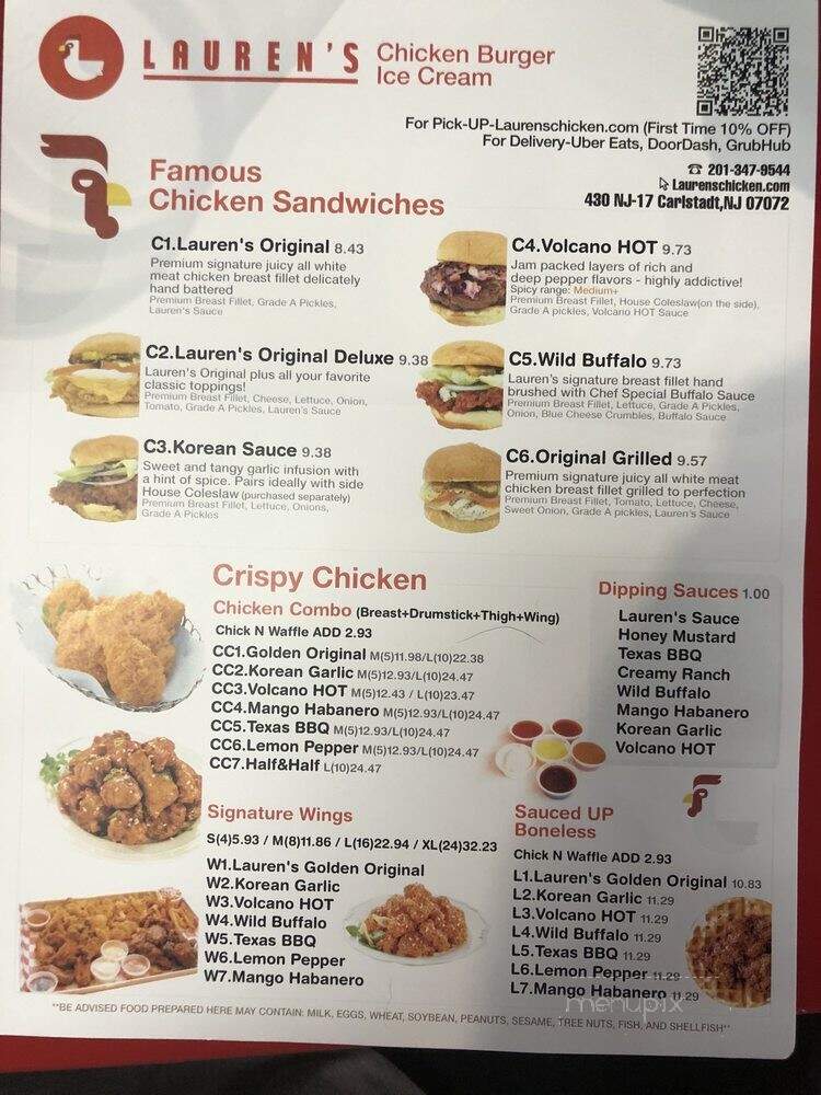 Lauren's Chicken Burger - Fort Lee, NJ
