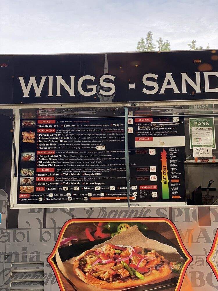 Wing Mahal - Folsom, CA menu_pic