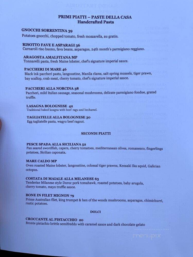 Nando Trattoria Manhattan Beach - Manhattan Beach, CA menu_pic
