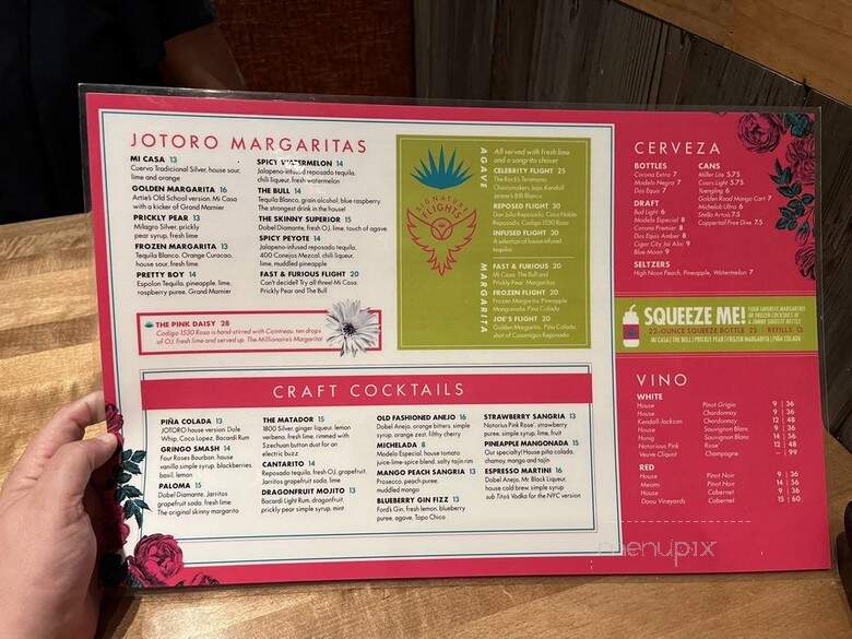 JoToro Kitchen & Tequila Bar - Tampa, FL menu_pic