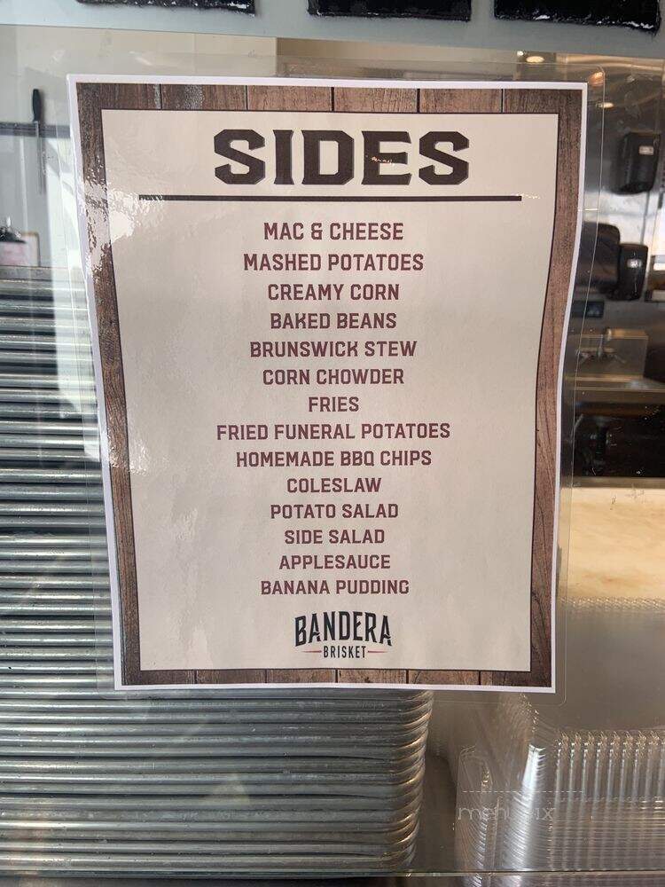 Bandera Barbecue - American Fork, UT menu_pic