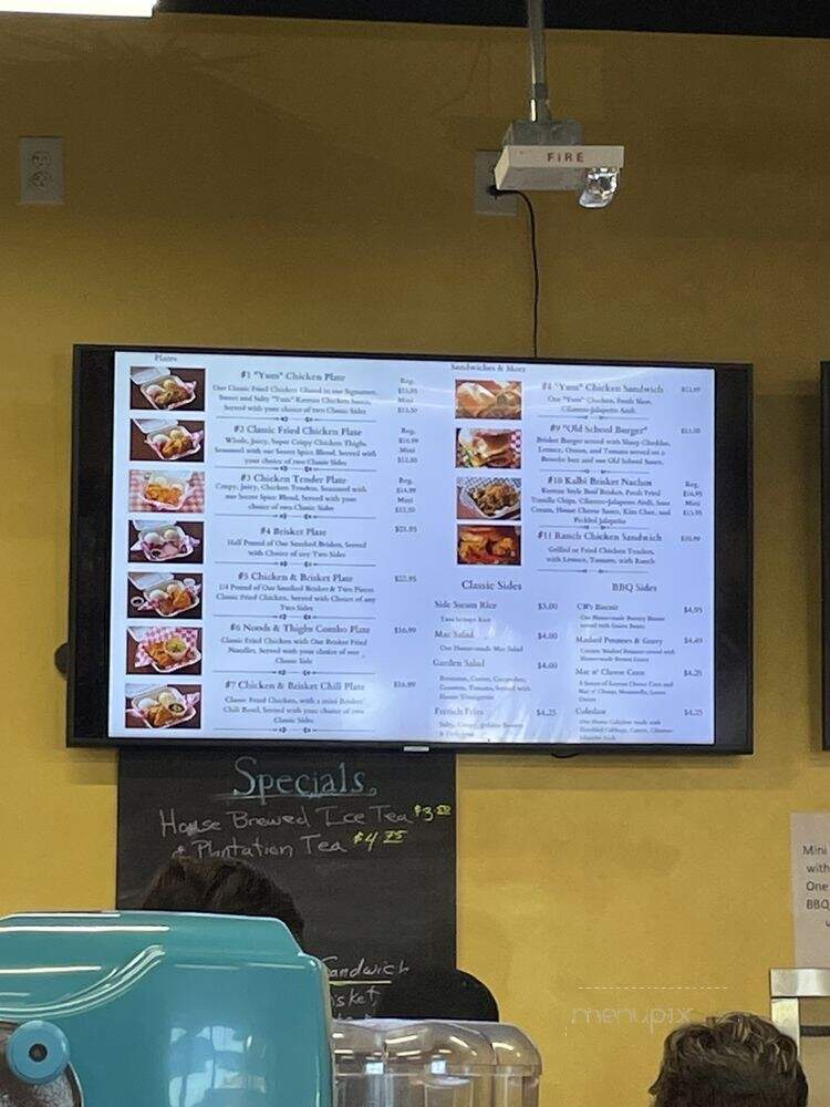 Chicken & Brisket - Honolulu, HI menu_pic