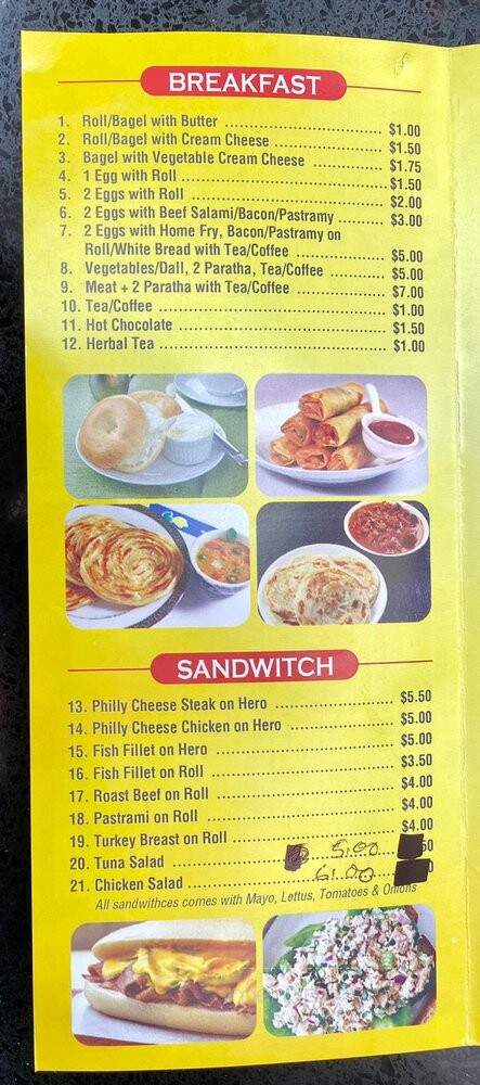 Desi Food & Fried Chicken - Queens, NY menu_pic