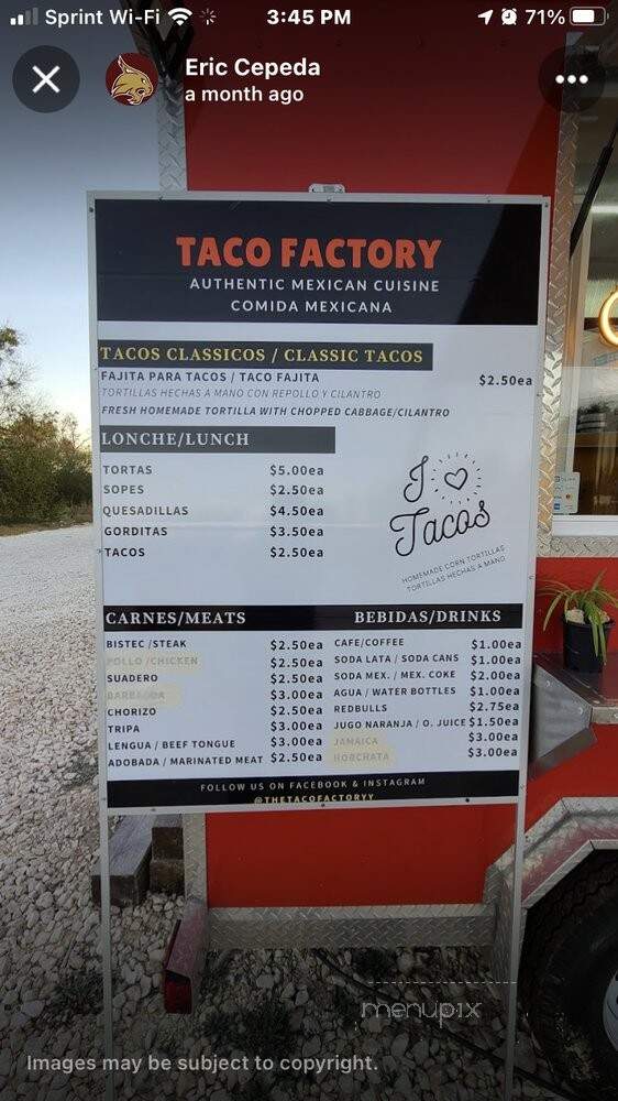 The Taco Factory - Manor, TX