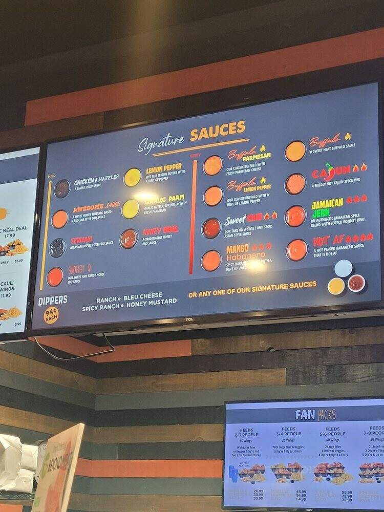 Wing Snob - Madison Heights, MI menu_pic