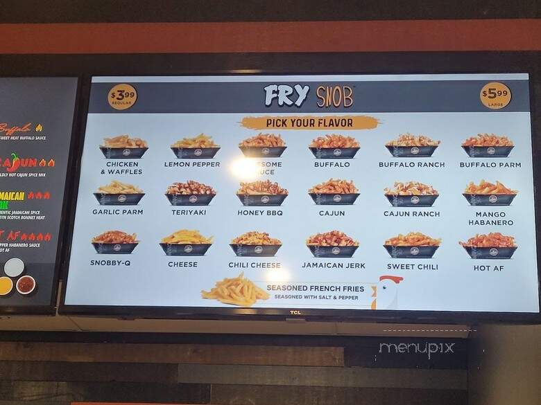 Wing Snob - Madison Heights, MI menu_pic