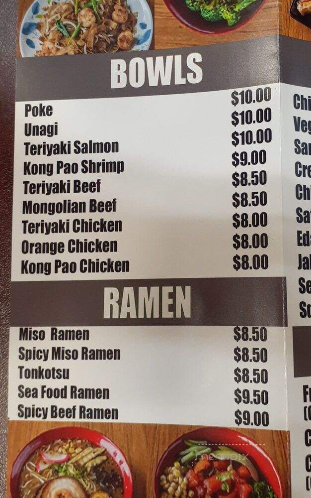 Nora Asian Fresh - Phoenix, AZ menu_pic