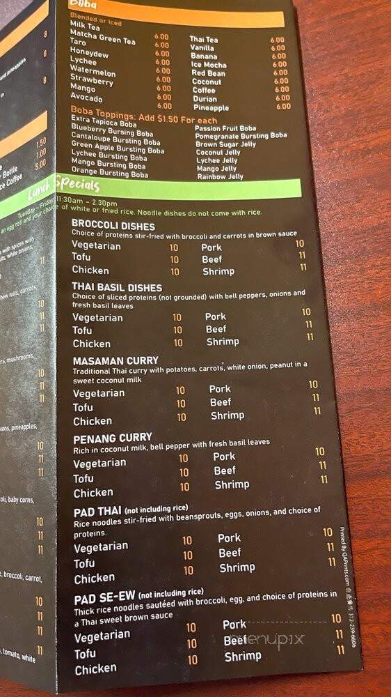 Bangkok Thai Express - Carpentersville, IL menu_pic