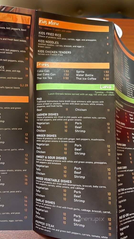 Bangkok Thai Express - Carpentersville, IL menu_pic
