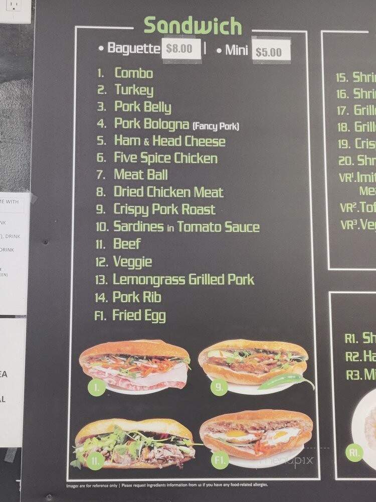 Banh Mi & Roll Factory - Berkeley, CA menu_pic