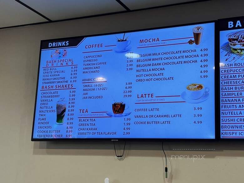 Chocolate Bash - Claremont, CA menu_pic