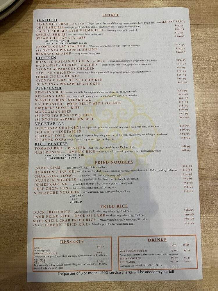 Kapitan - Chicago, IL menu_pic