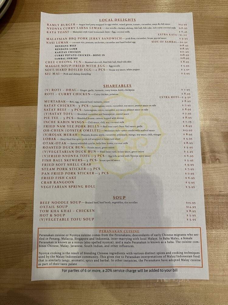 Kapitan - Chicago, IL menu_pic