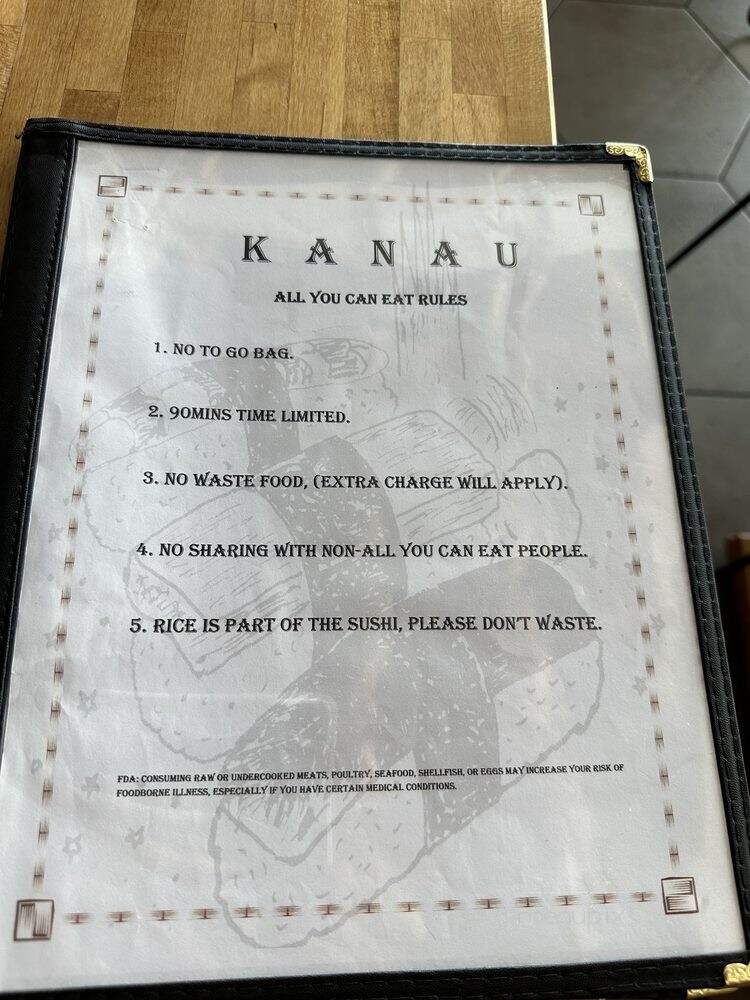 Kanau Sushi - Houston, TX