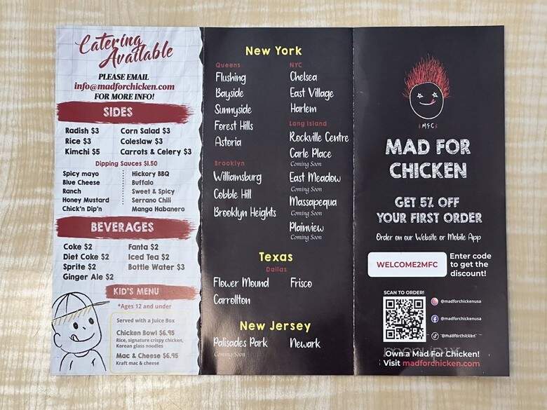 Mad For Chicken - Queens, NY menu_pic