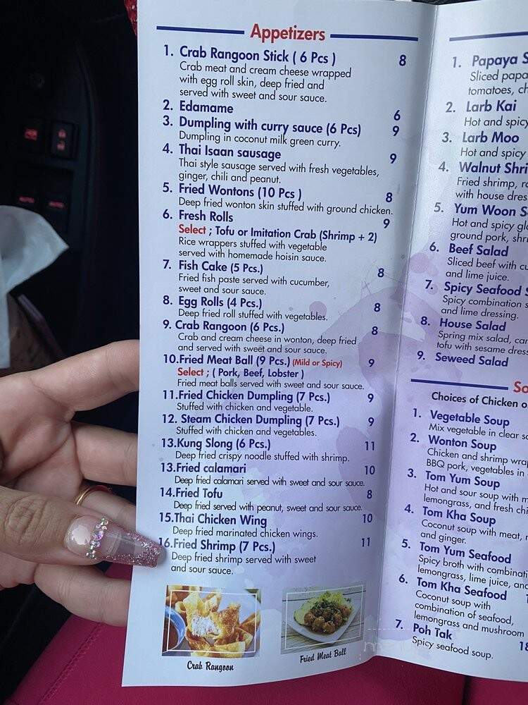Pad Thai Bistro - Glendale, CA menu_pic