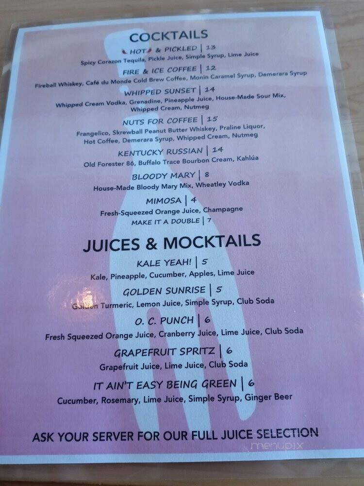 Morning Fork - Louisville, KY menu_pic