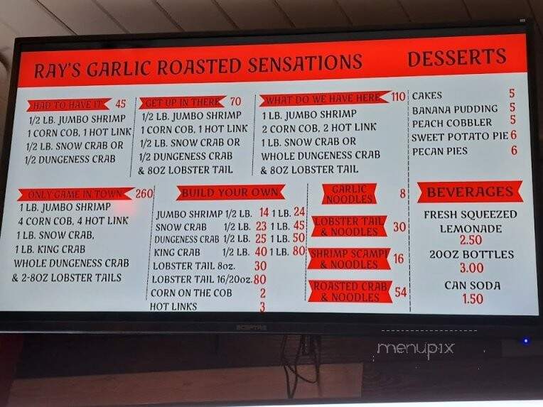 Rays Chicken and Fish - Sacramento, CA menu_pic
