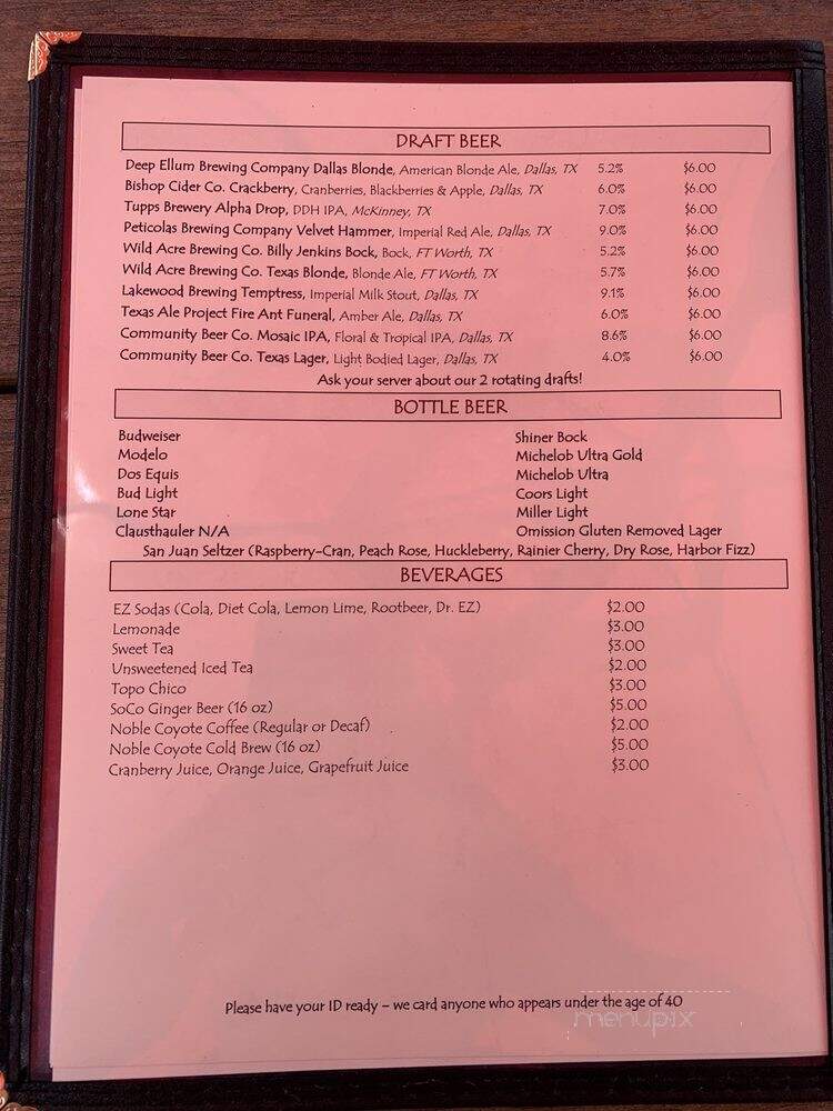 Flatbread - Dallas, TX menu_pic