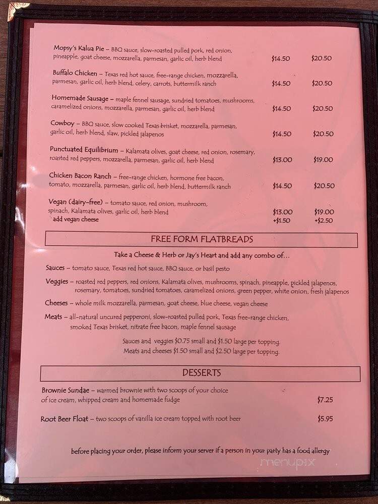 Flatbread - Dallas, TX menu_pic
