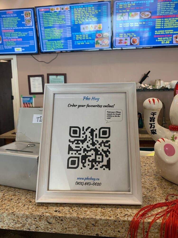 Pho Huy - Hamilton, ON menu_pic