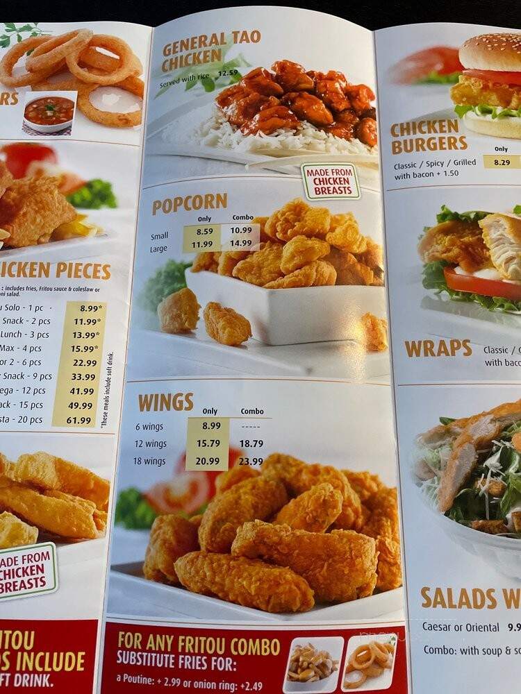 Fritou Chicken - Abbotsford, BC menu_pic