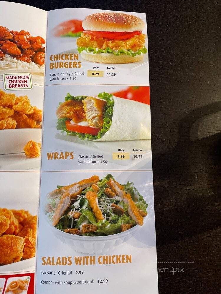 Fritou Chicken - Abbotsford, BC menu_pic