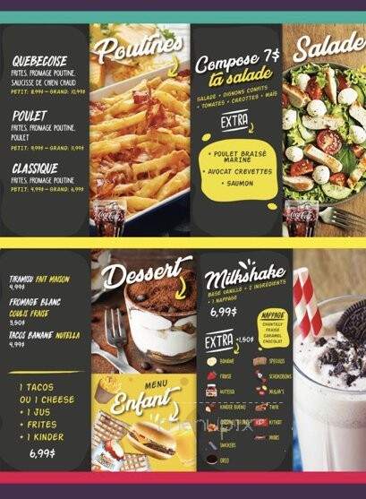 Snatch - Montreal, QC menu_pic