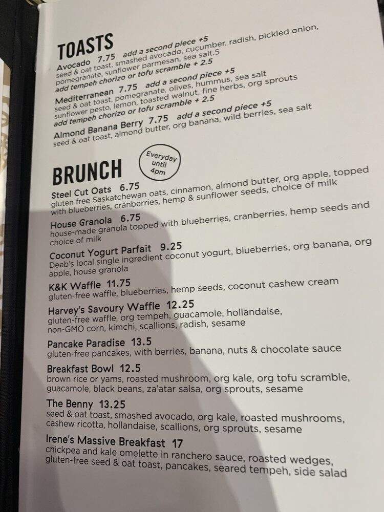 Kupfert & Kim - Toronto, ON menu_pic