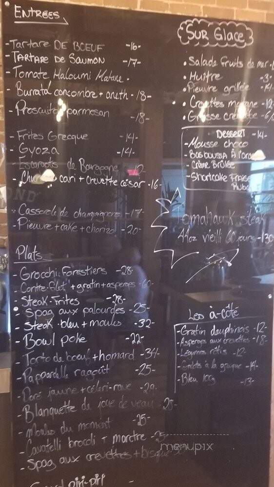 Le Esmond - Granby, QC menu_pic
