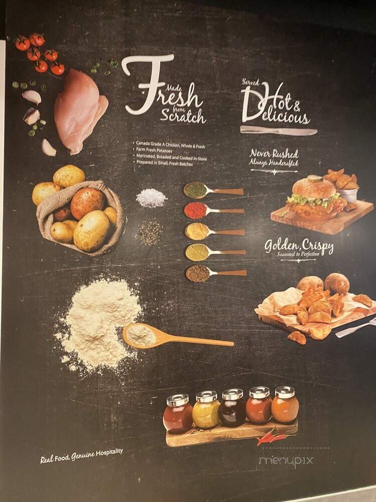 Mary Brown's Famous Chicken & Taters - Delta, BC menu_pic