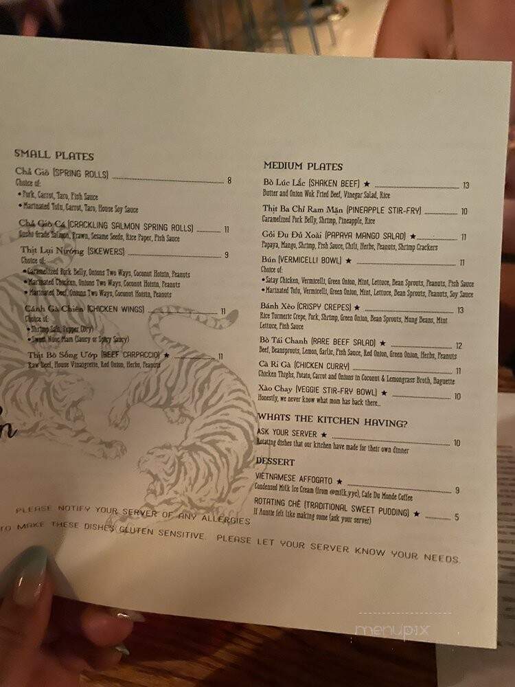 Paper Lantern - Calgary, AB menu_pic