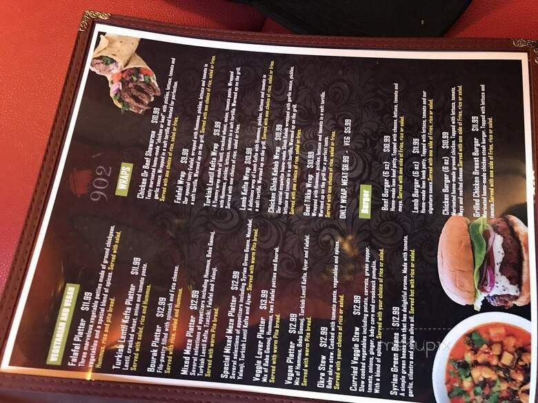 902 Resturant & Catering - Halifax, NS menu_pic