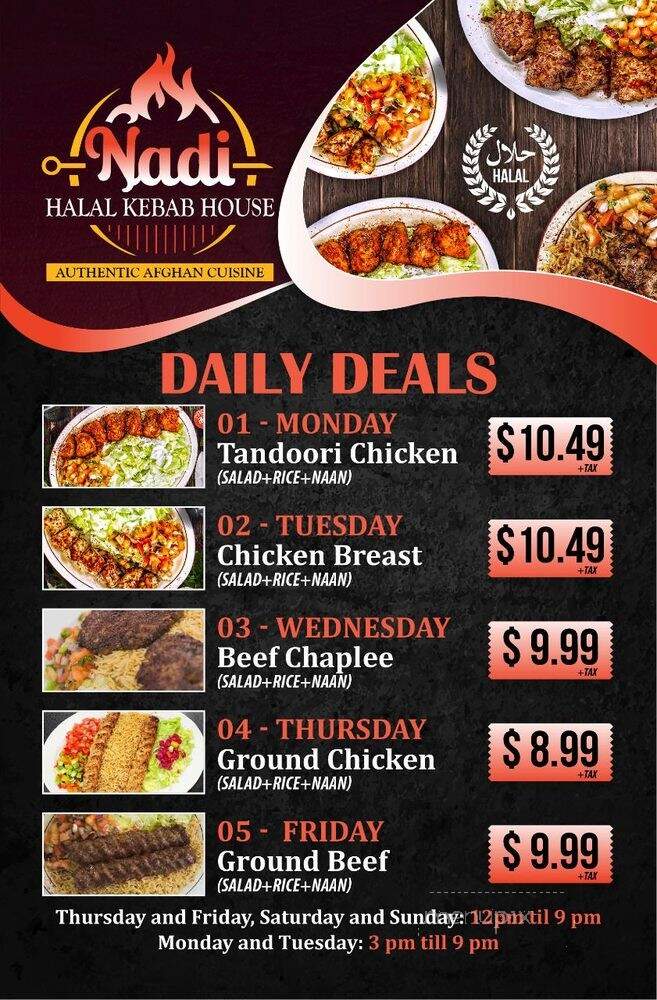 Nadi Halal Kebab House - Scarborough, ON