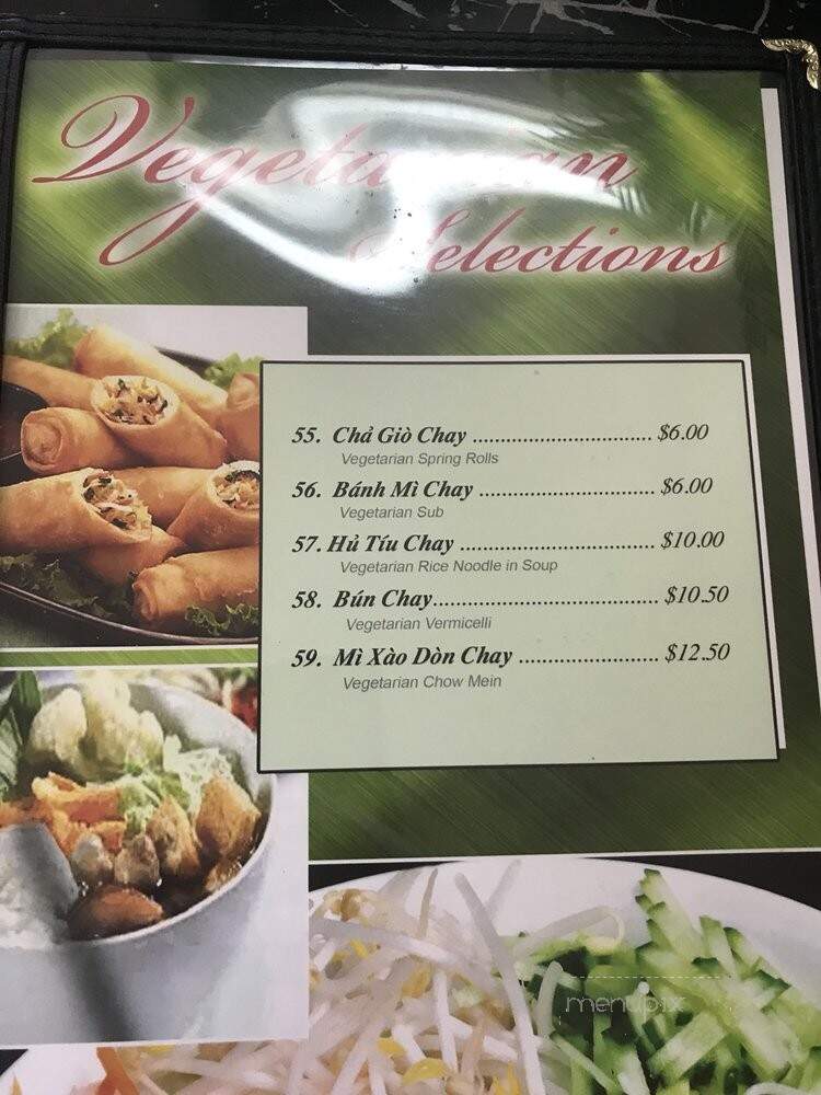 Taste of Pho - Surrey, BC menu_pic