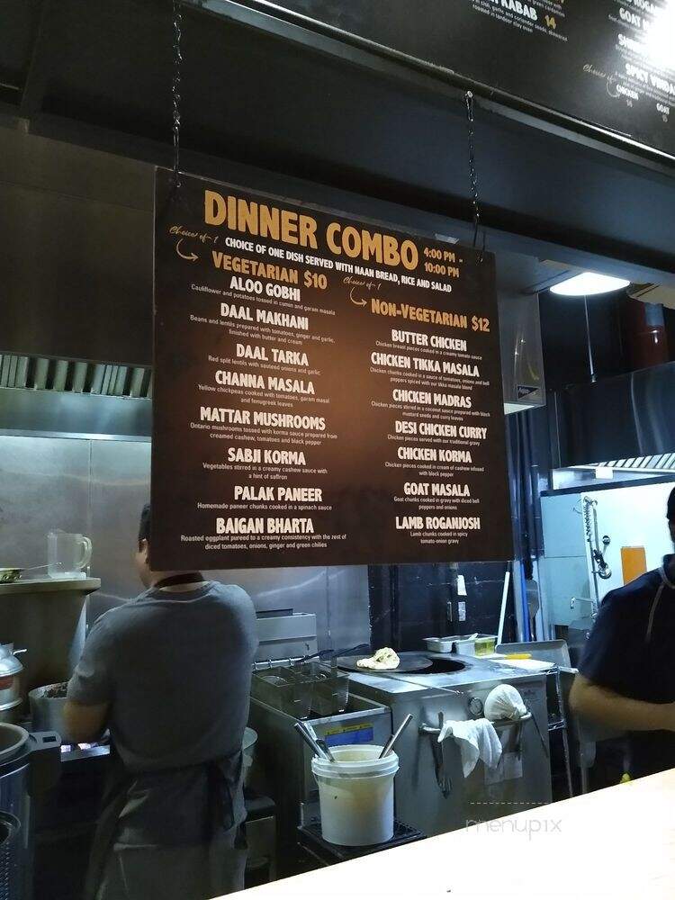 Masala Guys - Toronto, ON menu_pic