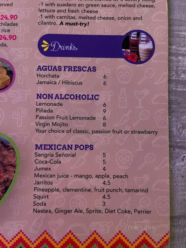 La Cantina Del Pueblo - Toronto, ON menu_pic
