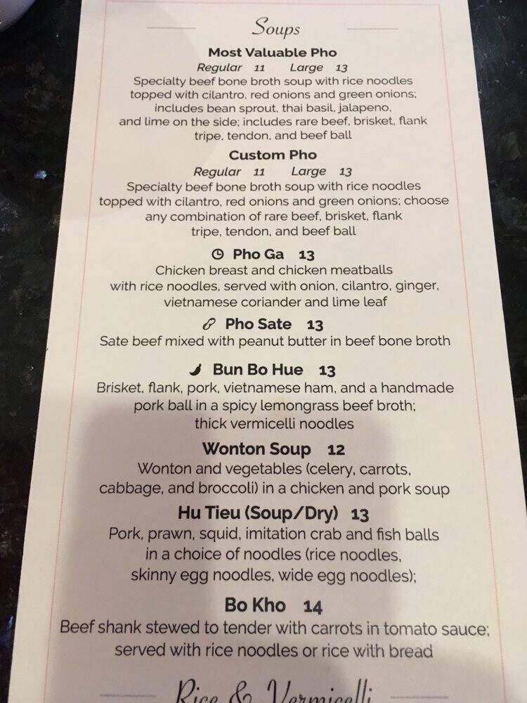 MVP Kitchen & Bar - Burnaby, BC menu_pic