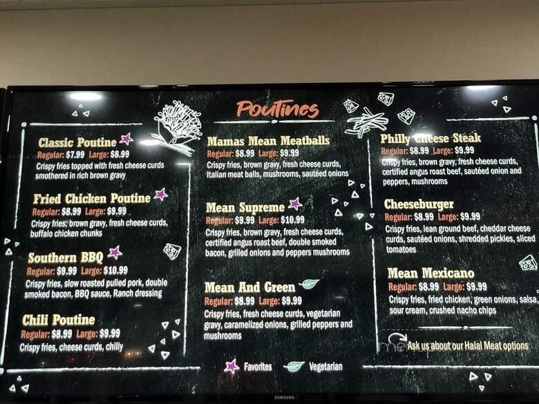 Mean Poutine - Ajax, ON menu_pic
