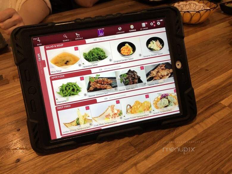 Joy Sushi Bar - Brantford, ON menu_pic