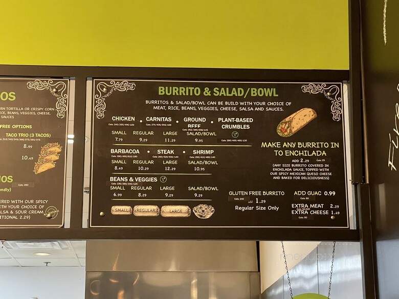 Guac Mexi Grill - Mississauga, ON menu_pic