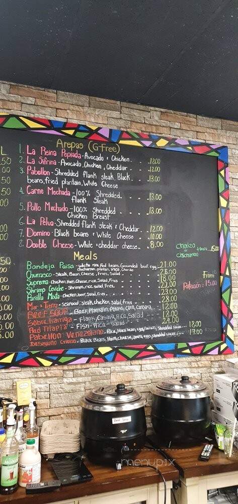 Cafe Andes - Newmarket, ON menu_pic