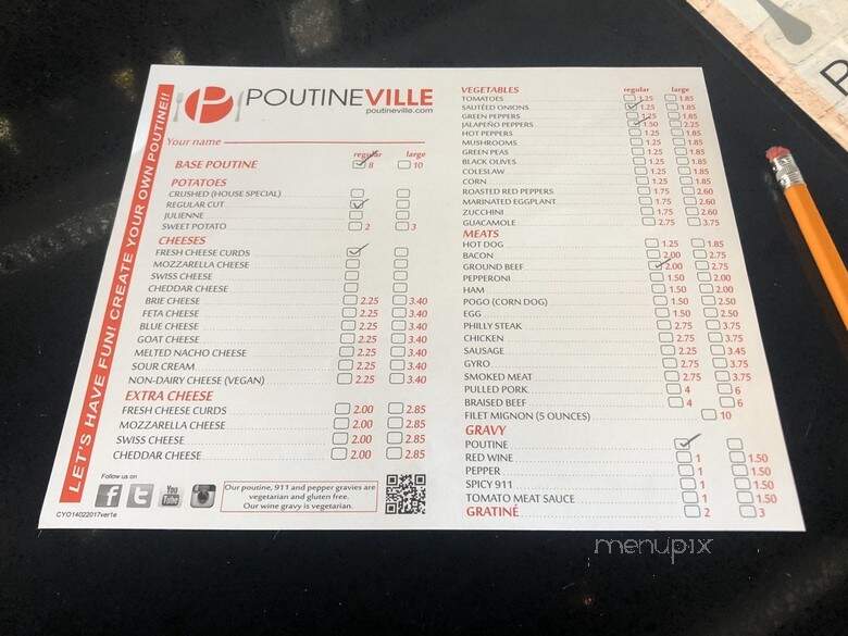 PoutineVille - Vaudreuil, QC menu_pic