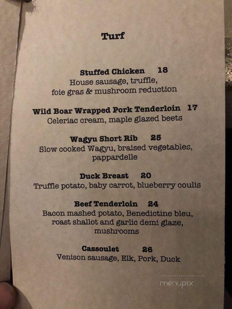 Bon Temps - Hamilton, ON menu_pic