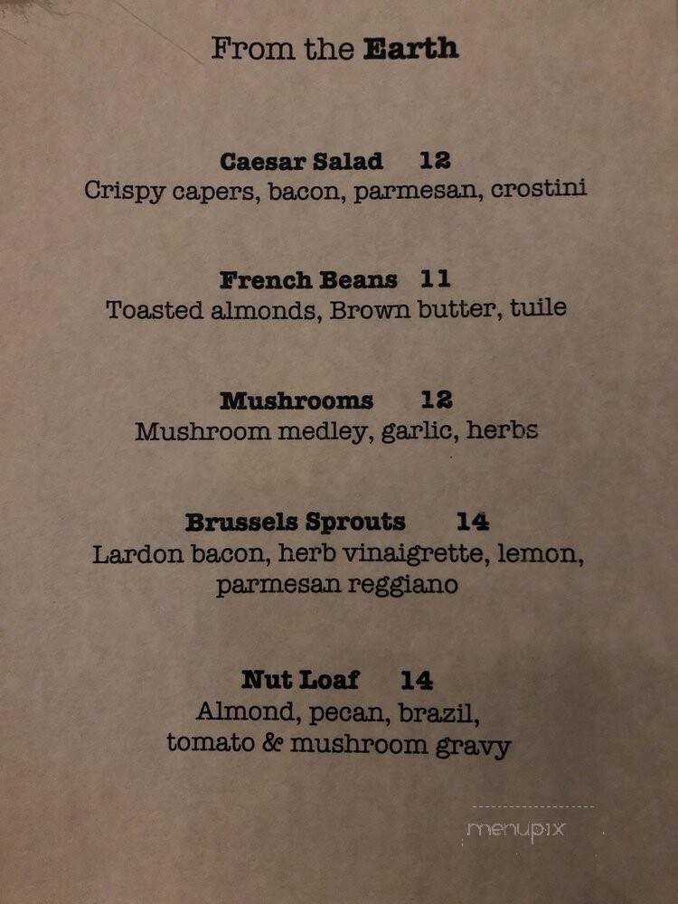 Bon Temps - Hamilton, ON menu_pic