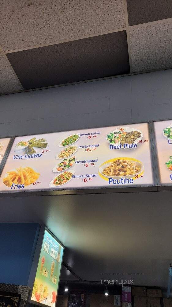 Xpress Donair House - Coquitlam, BC menu_pic