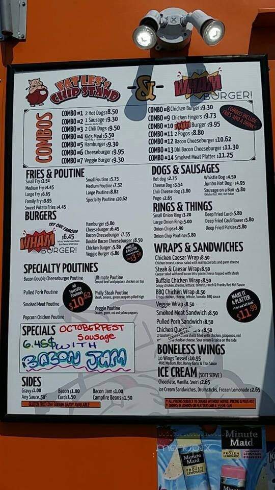 Fat Les's Chip Stand & Wham Burger! - Ottawa, ON