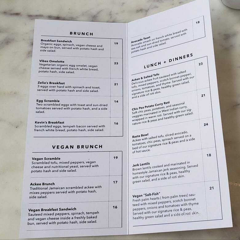 KaSpace Cafe - Toronto, ON menu_pic