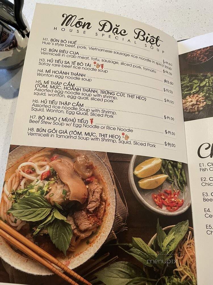 Pho Kha - Niagara Falls, ON menu_pic