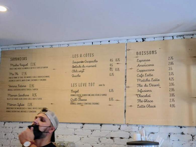 Chez ta Mere - Montreal, QC menu_pic